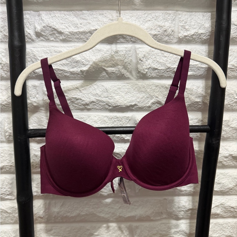 Victoria's Secret Plum Push-Up T-Shirt Bra